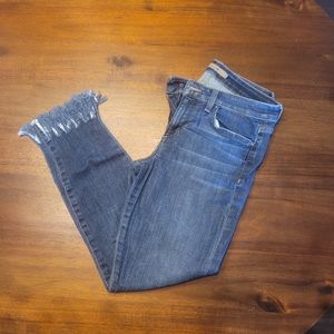 Cropped Joe's skinny jeans